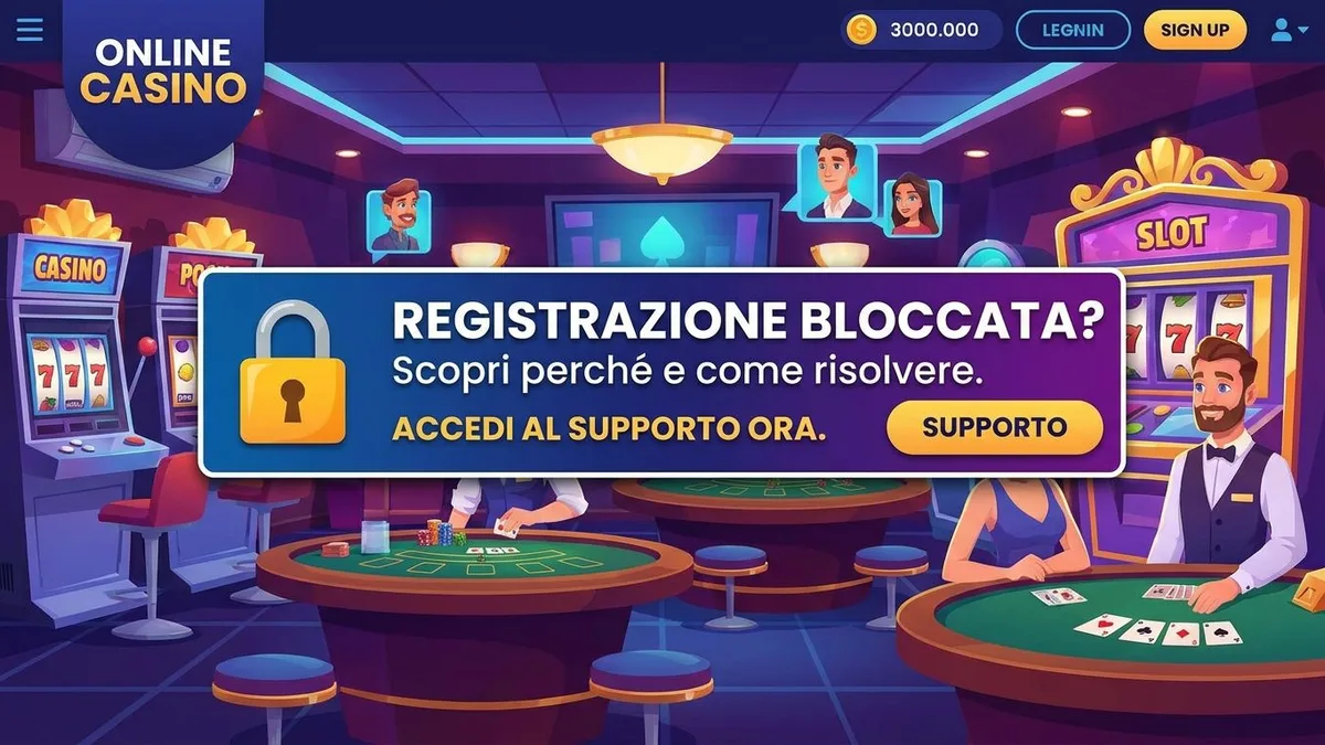 Registrazione con bonus
