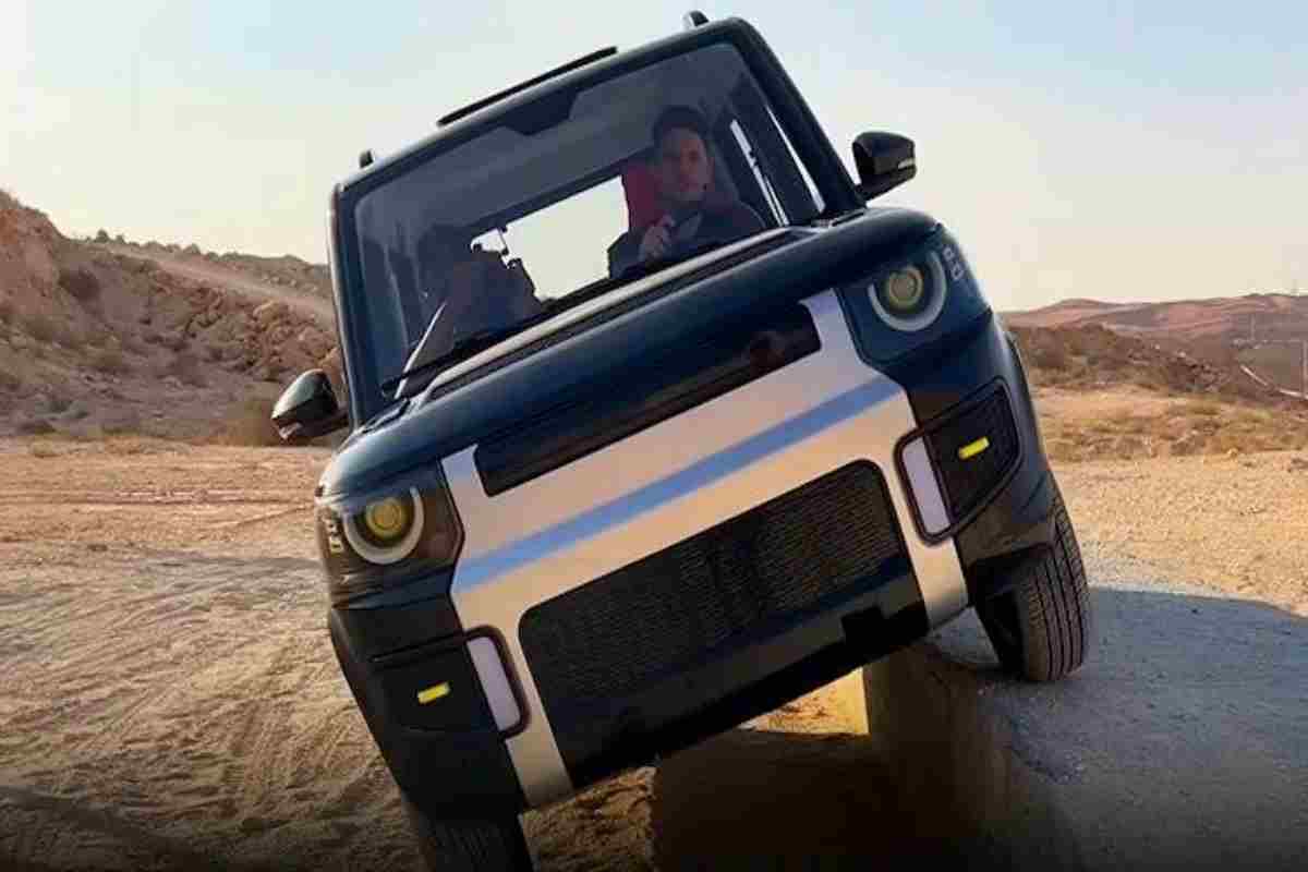 il clone cinese del land rover alla prova su strada