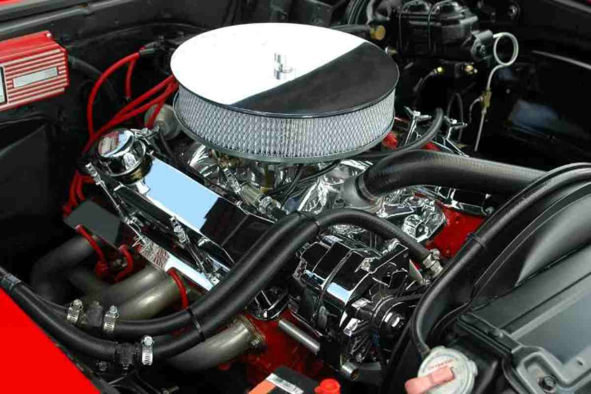 dettagli di un motore elettrico