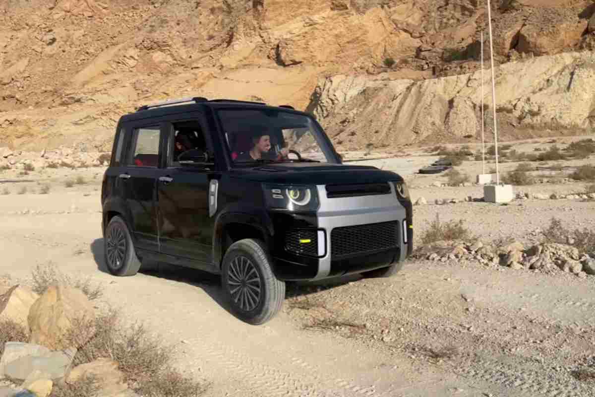 il clone cinese del land rover alla prova su strada